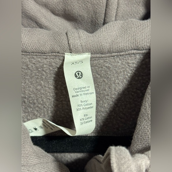 Lululemon Scuba Oversized Full-Zip Hoodie XS/S - Picture 5 of 9